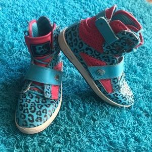 Pink and Turquoise Vlado kicks